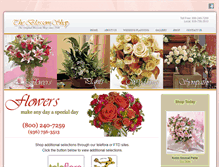 Tablet Screenshot of conroeblossomshop.com